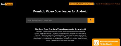 save pornhub|Free Online Porn Video Downloader and Converter